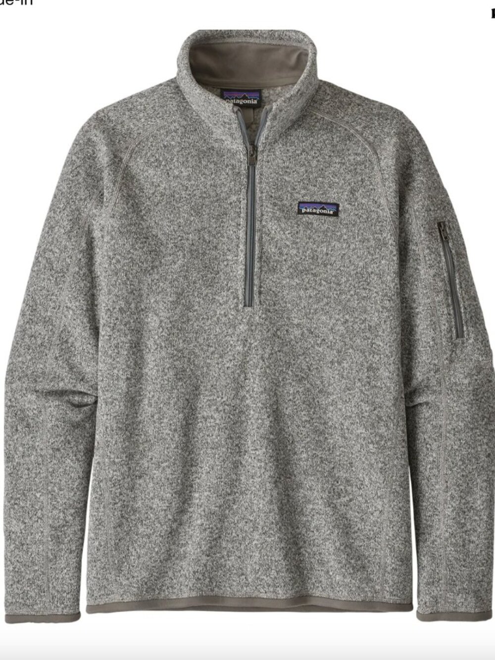Patagonia Women's Better Sweater® 1/4-Zip Size Large